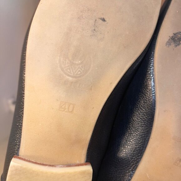 Stivali Womens Loafers  Size 9.5 Black New York Divinity Leather Casual - Picture 5 of 15